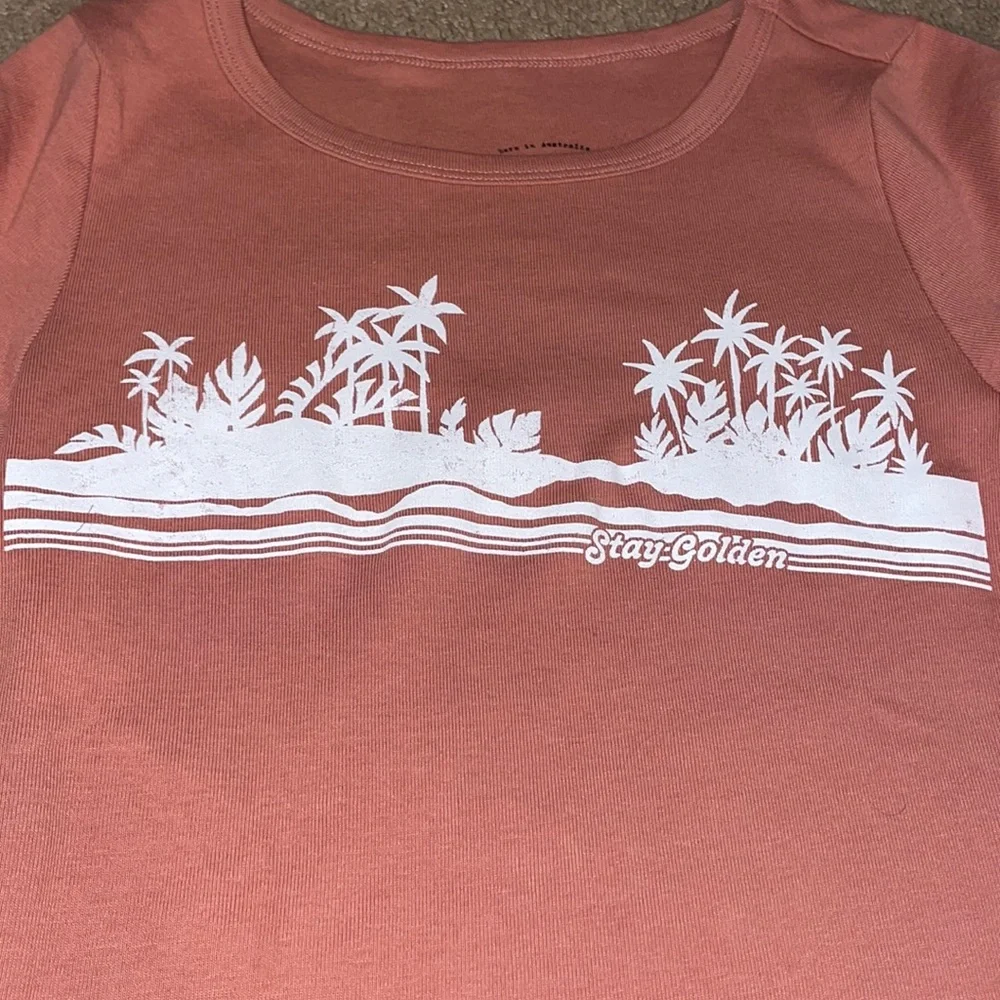NWT billabong cropped long sleeve